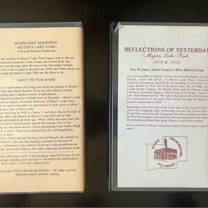 VERY RARE VHS - Reflections Of Yesterday & Moonlight Memories Myer’s Lake Park.